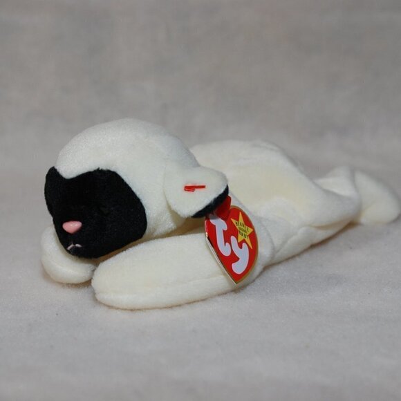 Chops NM RETIRED Ty Beanie Baby 4th Gen 1995 P.V.C. Pellets Style 4019 PERFECT - Picture 4 of 14